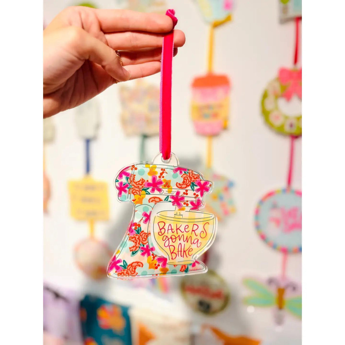 Bakers Gonna Bake Acrylic Ornament