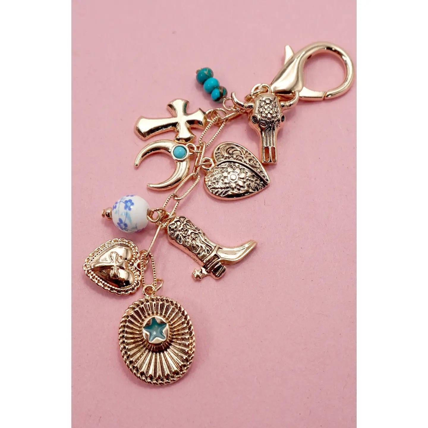 Western Bag Charm