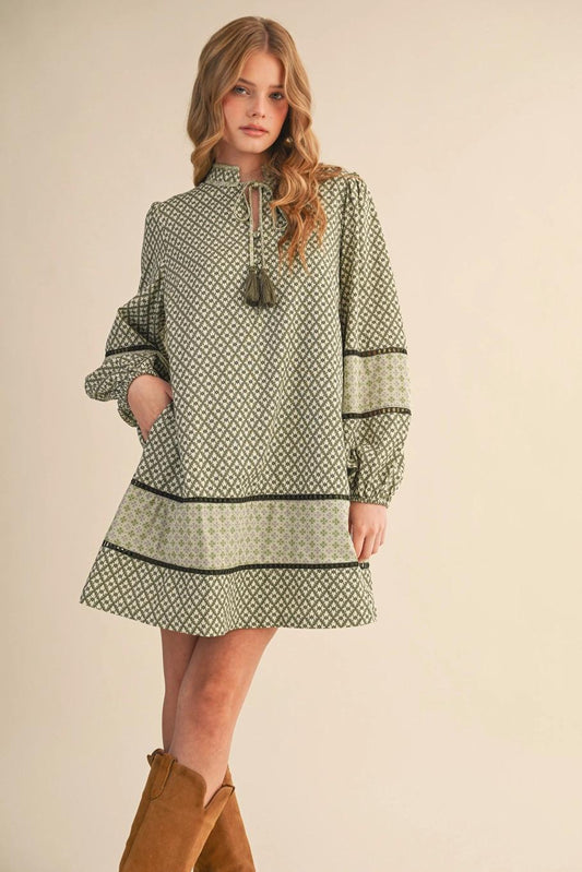 Print dress