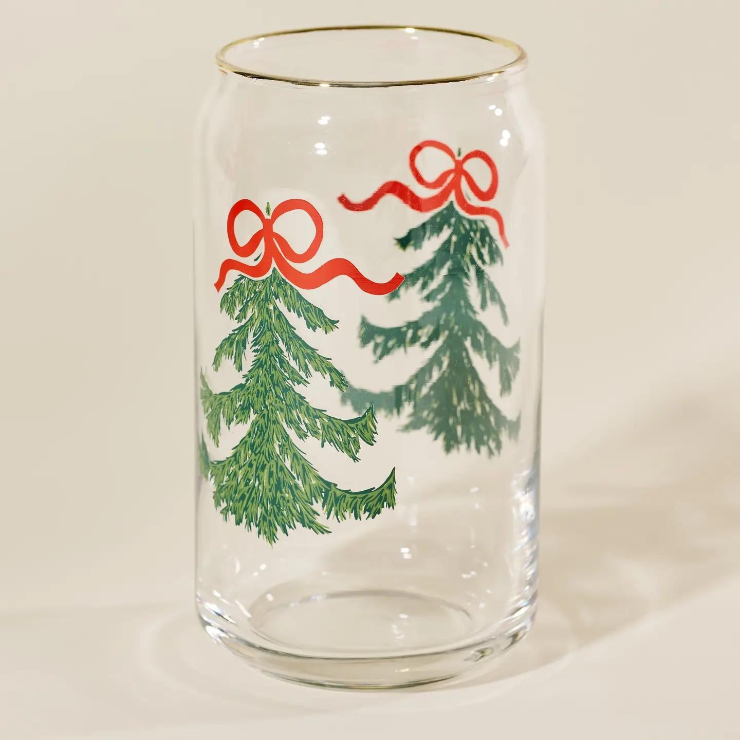 Evergreen soda glass
