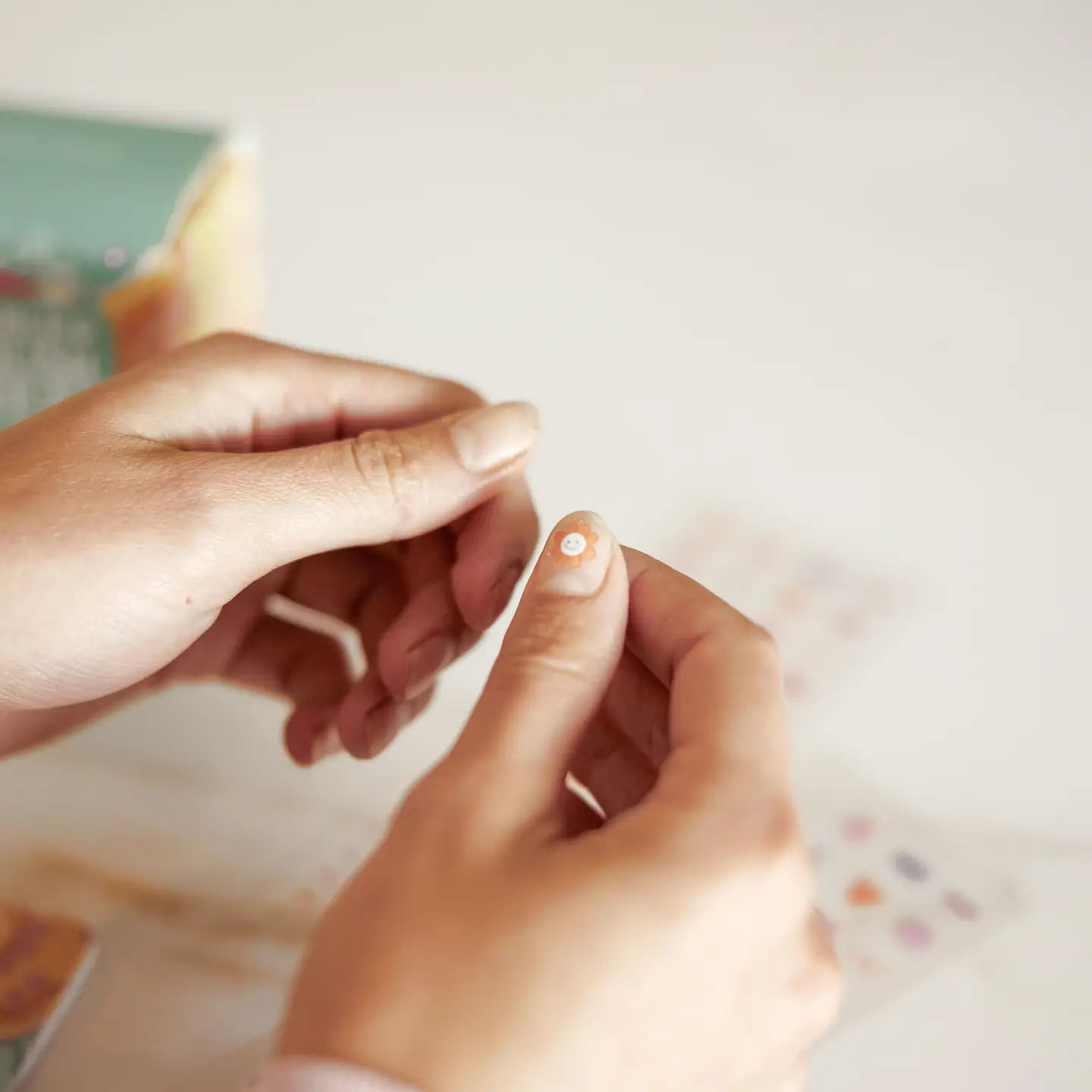 Smiley Face Nail Stickers