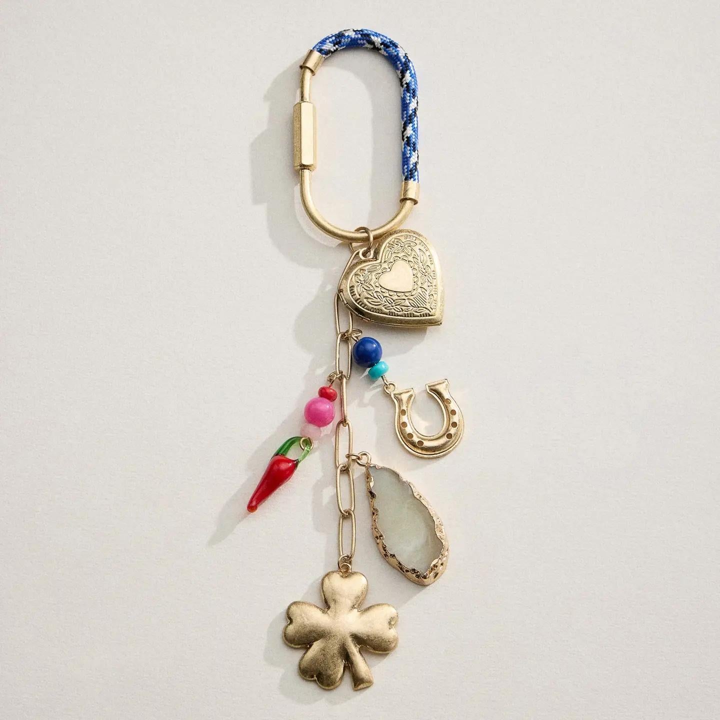 lucky charm keychain