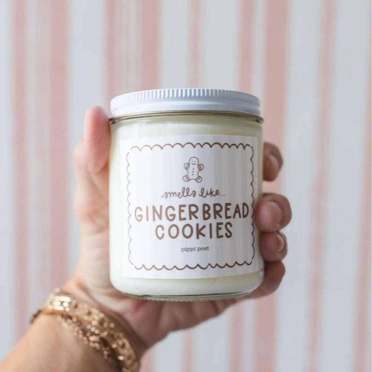 Gingerbread Cookies Christmas Scented Soy Hand-Poured Candle