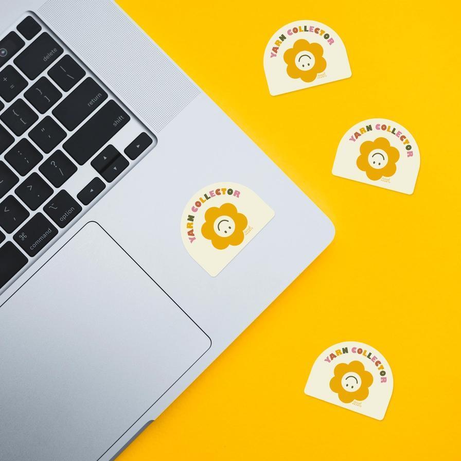 Yarn Collector Sticker - Vinyl Waterproof Sticker