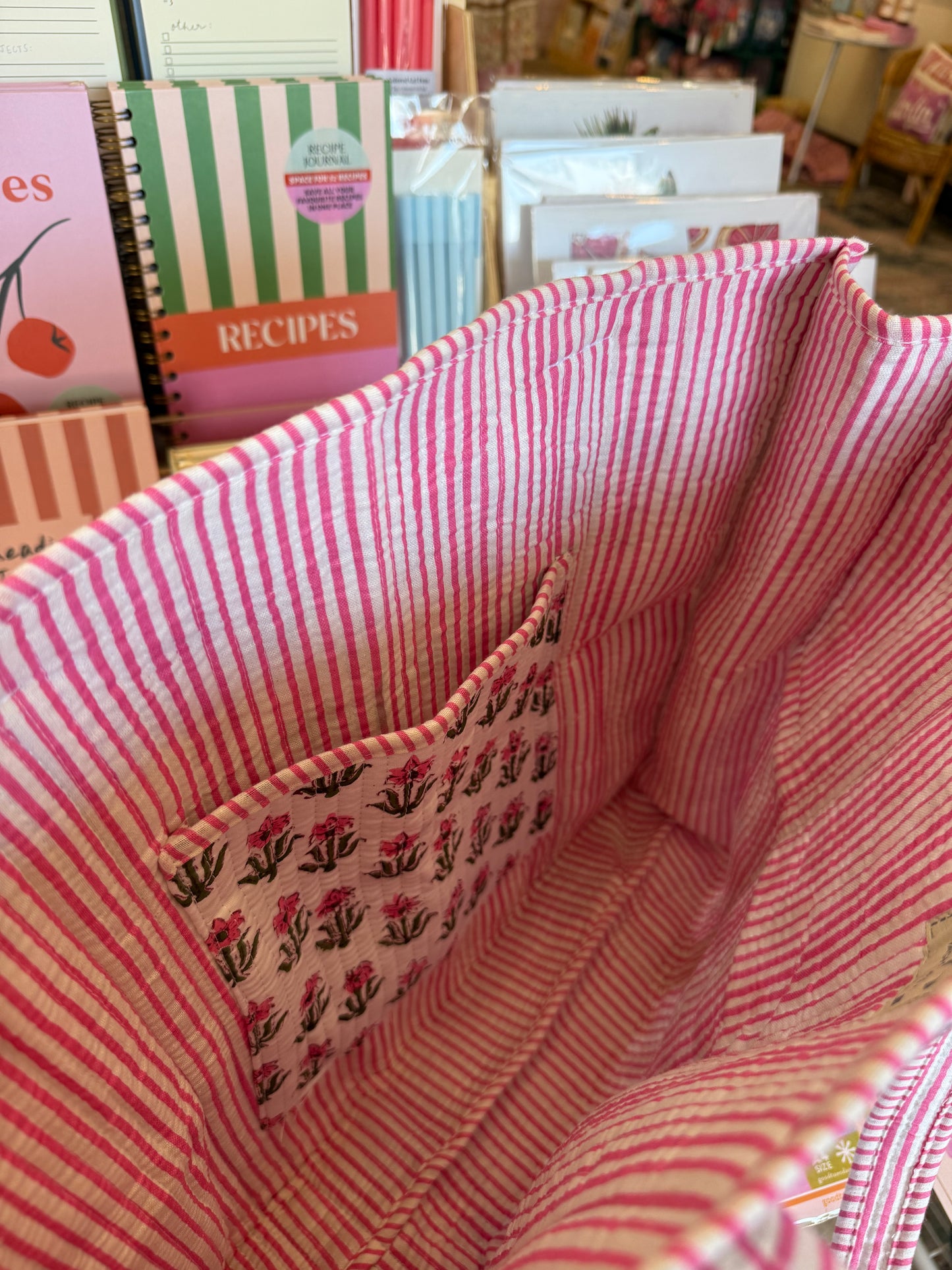 Quilted Tote Bag
