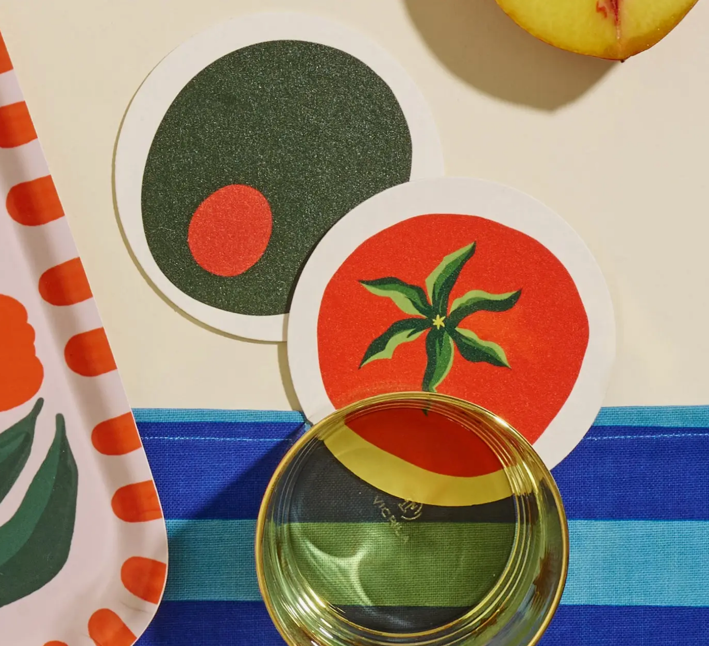 Tomato Coasters