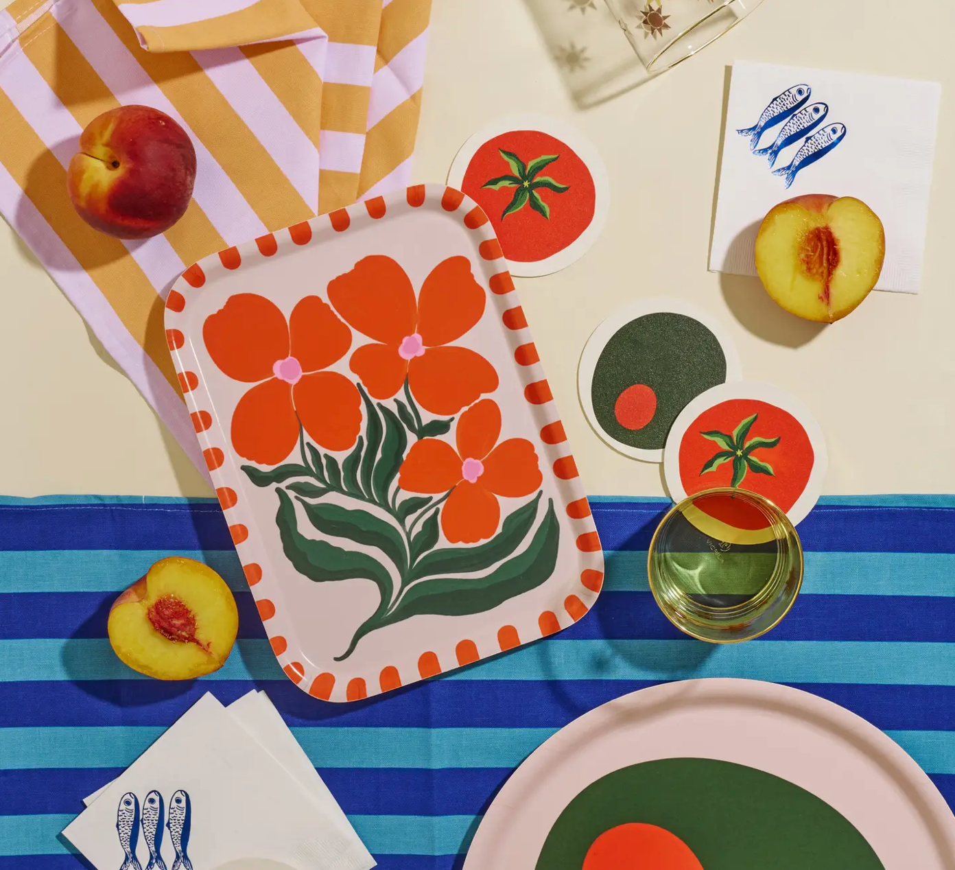 Tomato Coasters