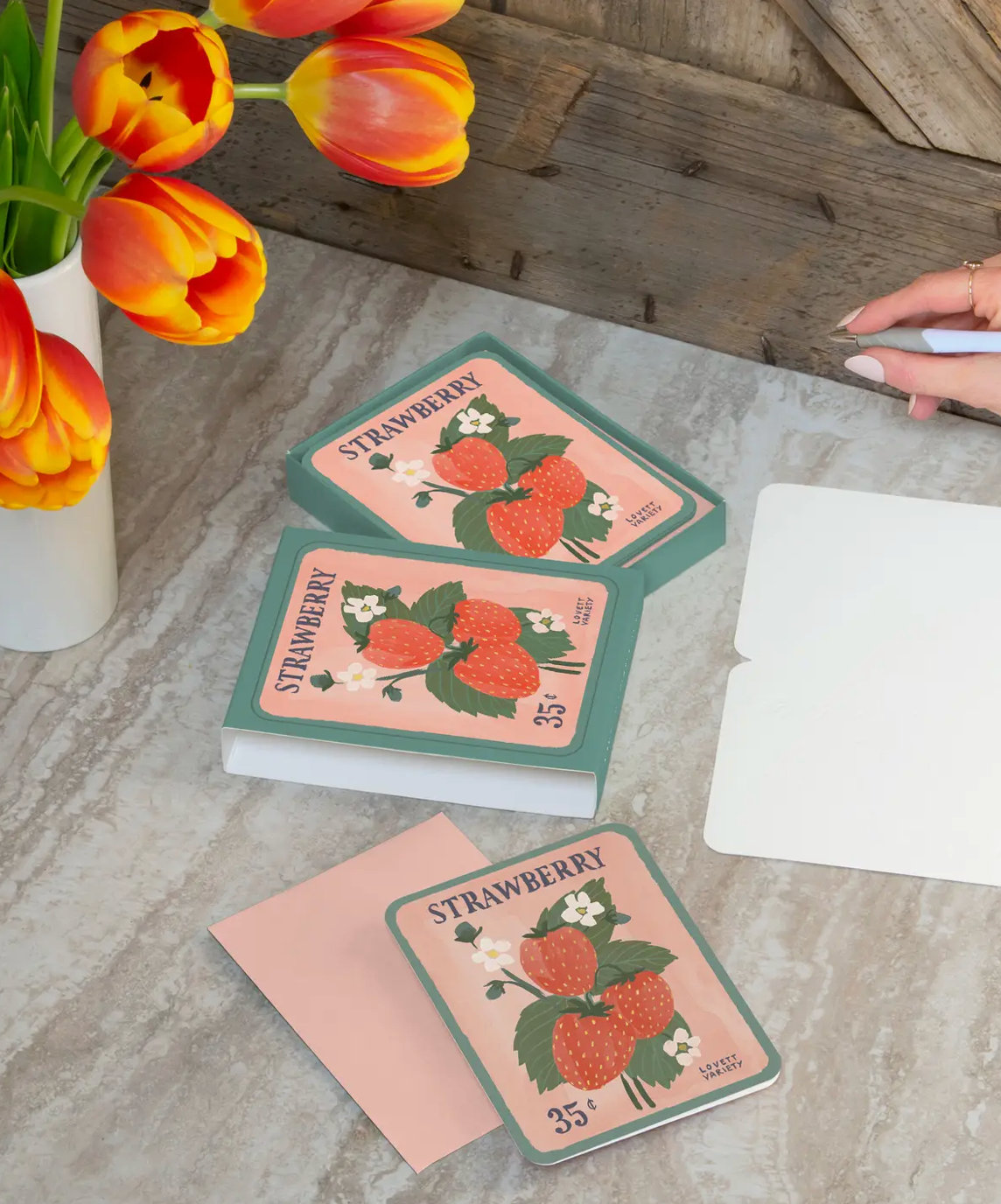 Strawberry Card Set