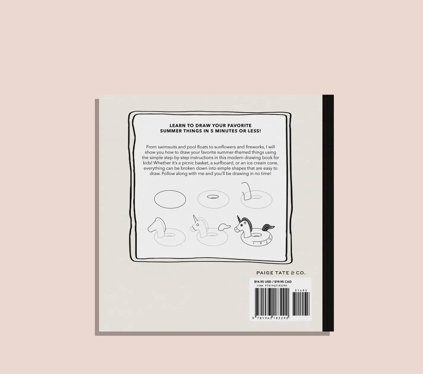 How To Draw Summer Coloring Book