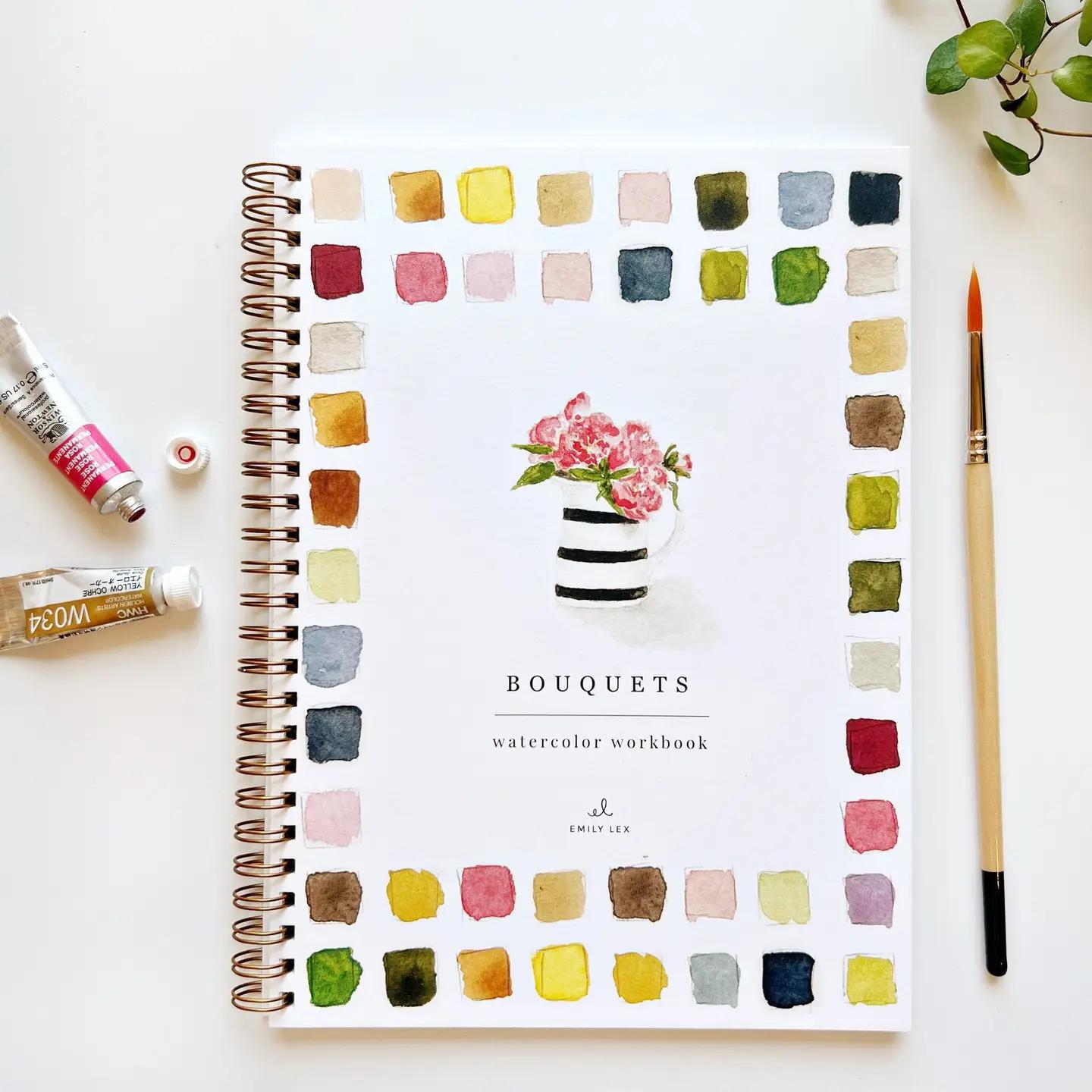 Bouquet Water color books