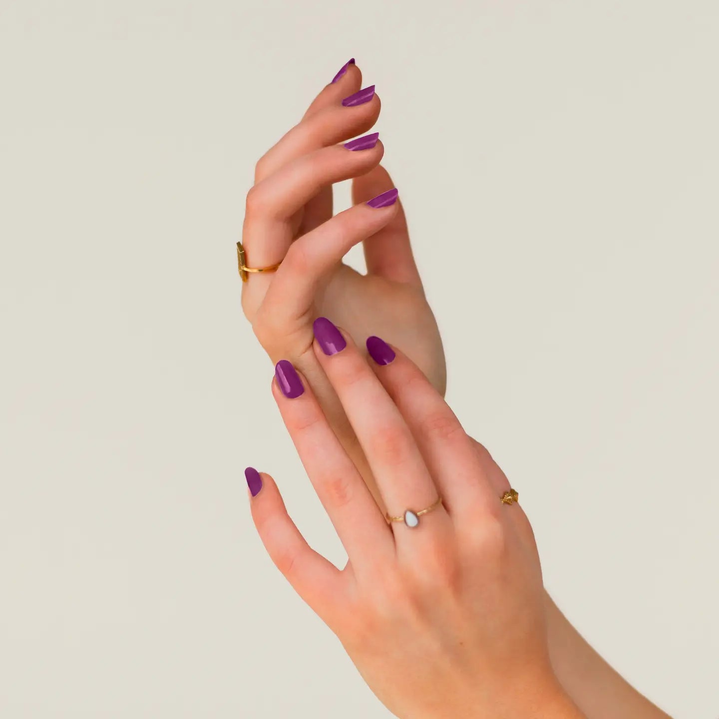 Dark Purple Nail Polish