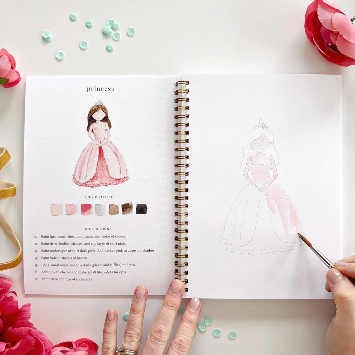Fairytale Watercolor book