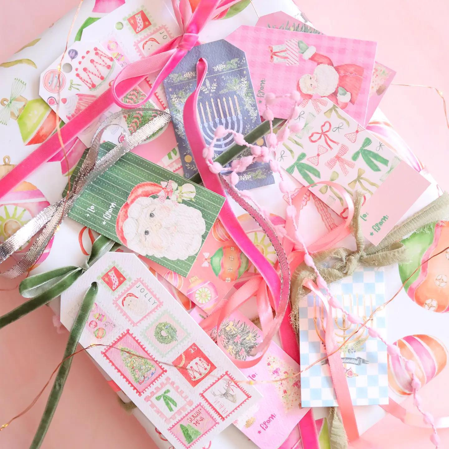 Christmas Stamp Tag Sets
