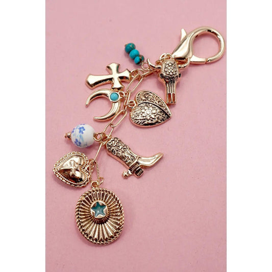Western Bag Charm