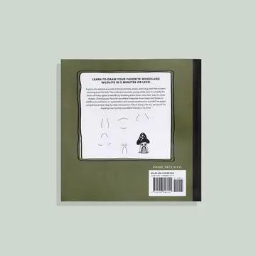 Mushrooms & Woodland Creatures: Kids How To Draw Book