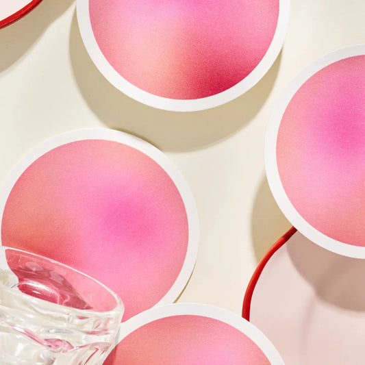 Pink Gradiant Coasters