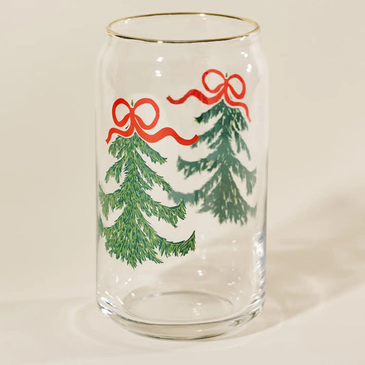 Evergreen soda glass