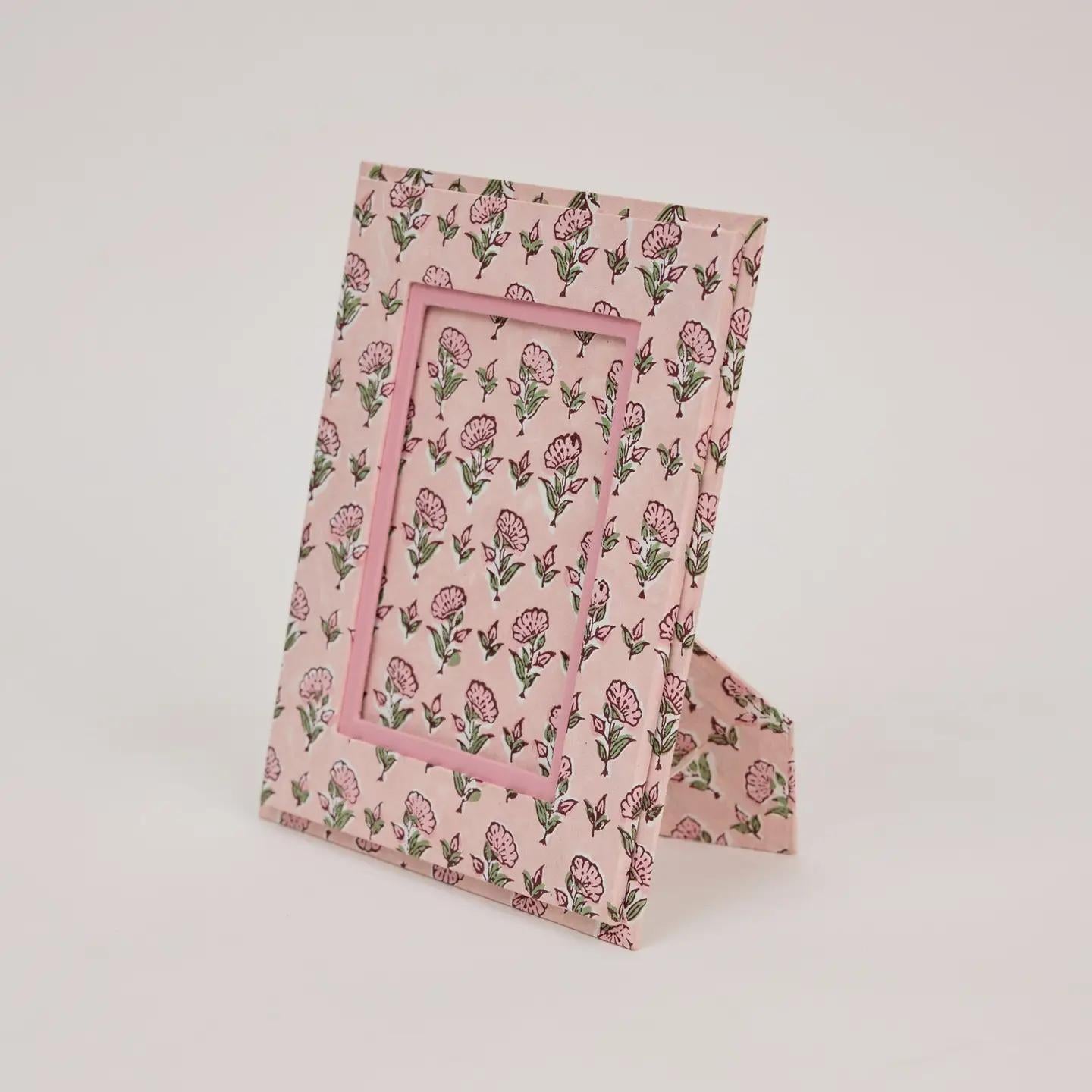 pink paper miche frame