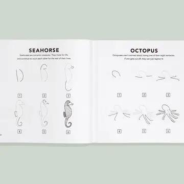 Under the Sea: A How To Draw Art Book For Kids