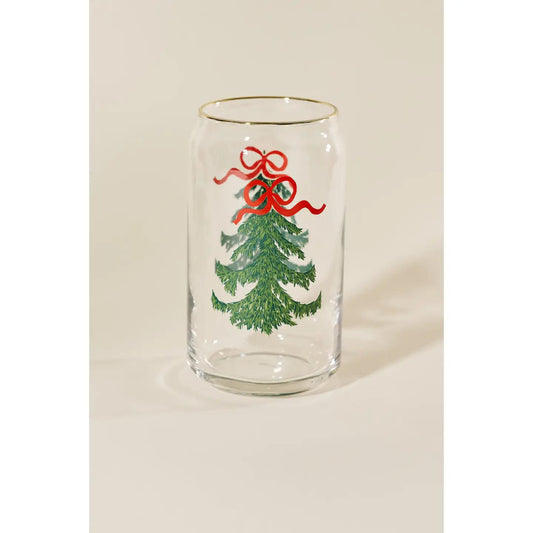Evergreen soda glass