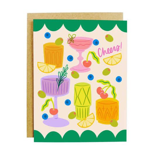 "Cheers to You Card" – Minimalist celebration card with chic “Cheers!” text and eco-friendly packaging

"Pop the Bubbly Stationery" – Handcrafted greeting card for celebrating joyful moments

"Everyday Celebration Card" – Boutique-style card with celebratory message and kraft enve