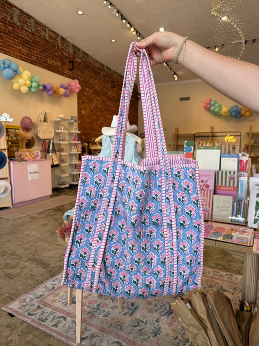 Quilted Tote Bag