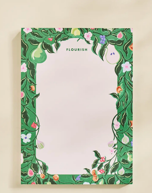 Blooming Fruits Notepad