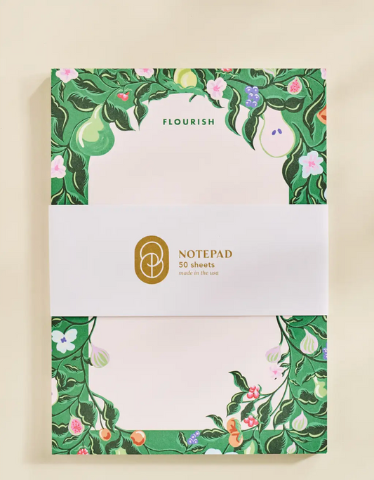 Blooming Fruits Notepad