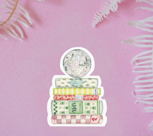 Disco Book Sticker