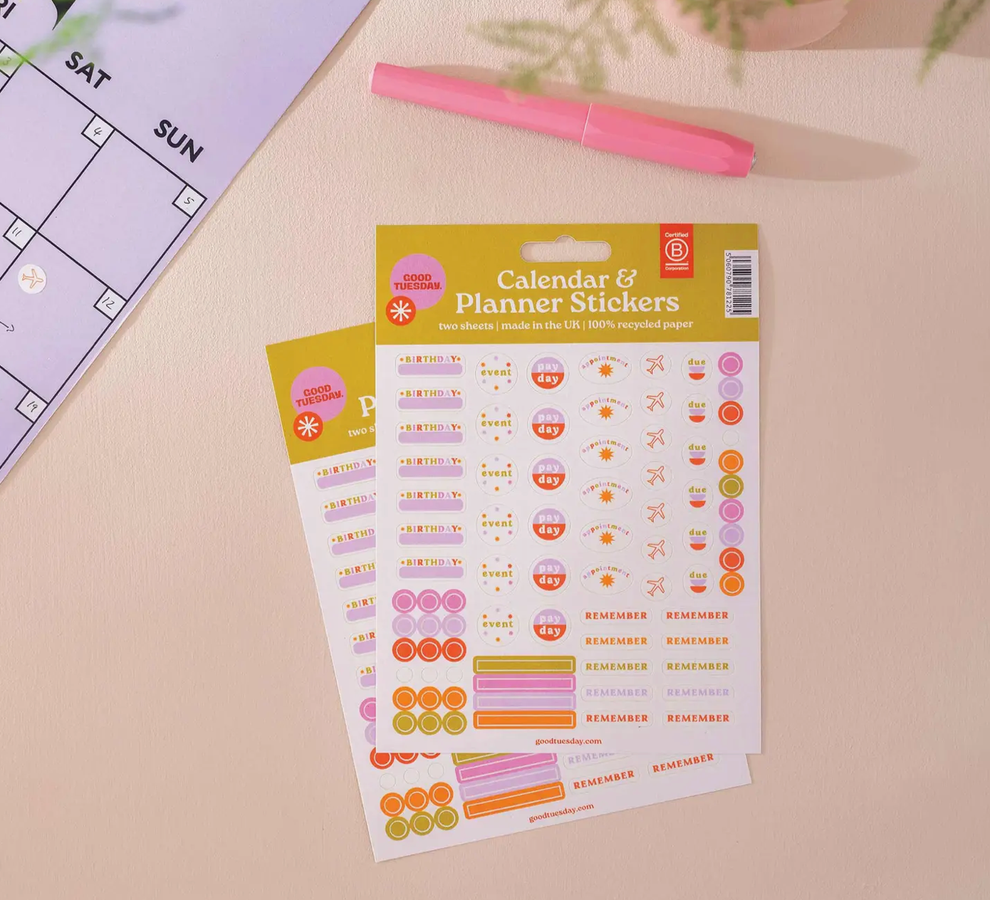 Calendar Planner Sticker