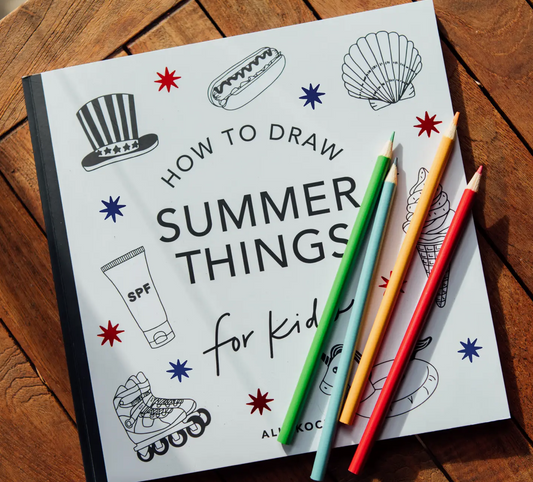 How To Draw Summer Coloring Book