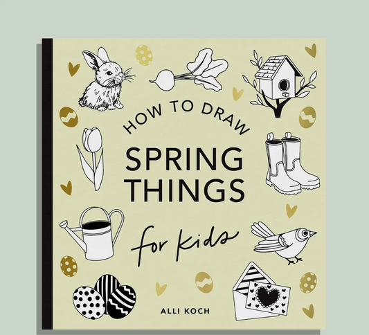 How To Draw Spring Coloring Book