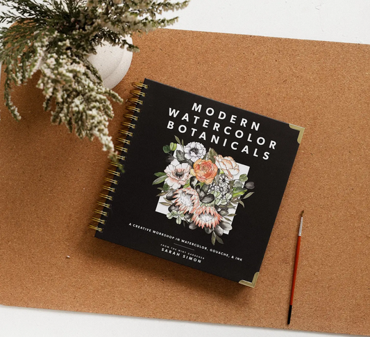Modern Botanicals Coloring Book