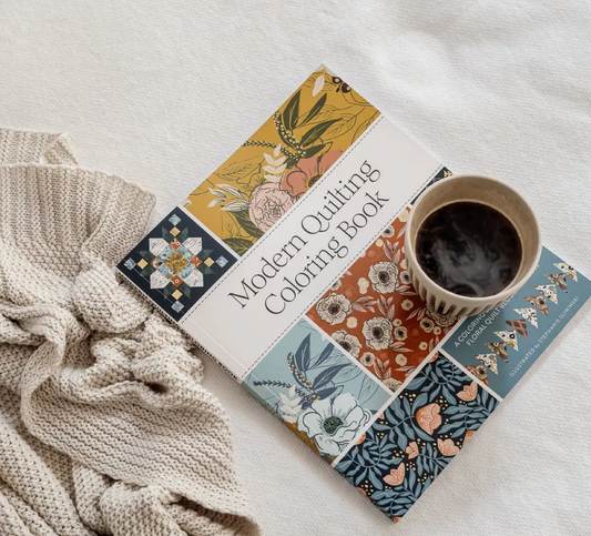 Modern Quilting Coloring Book