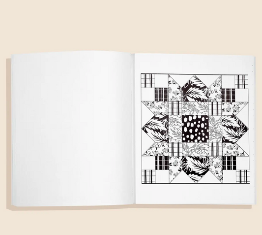 Modern Quilting Coloring Book