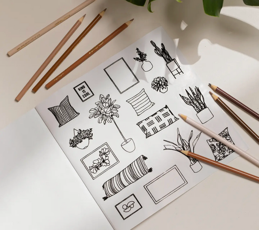 Coolest Homes Ever Coloring Book