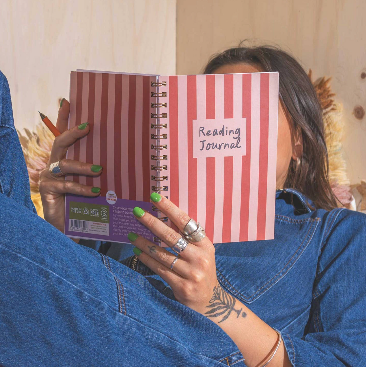 Reading Journal Notebook