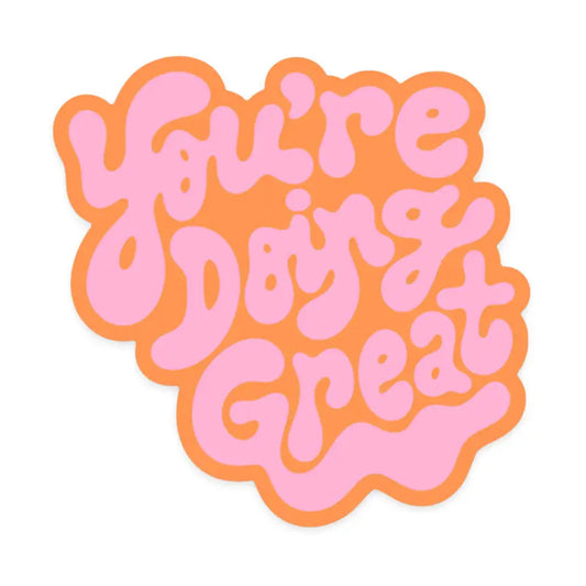 “Sassy Vibes” – Close-up of the sticker with bold typography and glossy finish

“Cheeky Charm” – Sticker on a pastel laptop surrounded by cute stationery

“Good Vibes Only” – Sticker on a water bottle with sunny outdoor backdrop