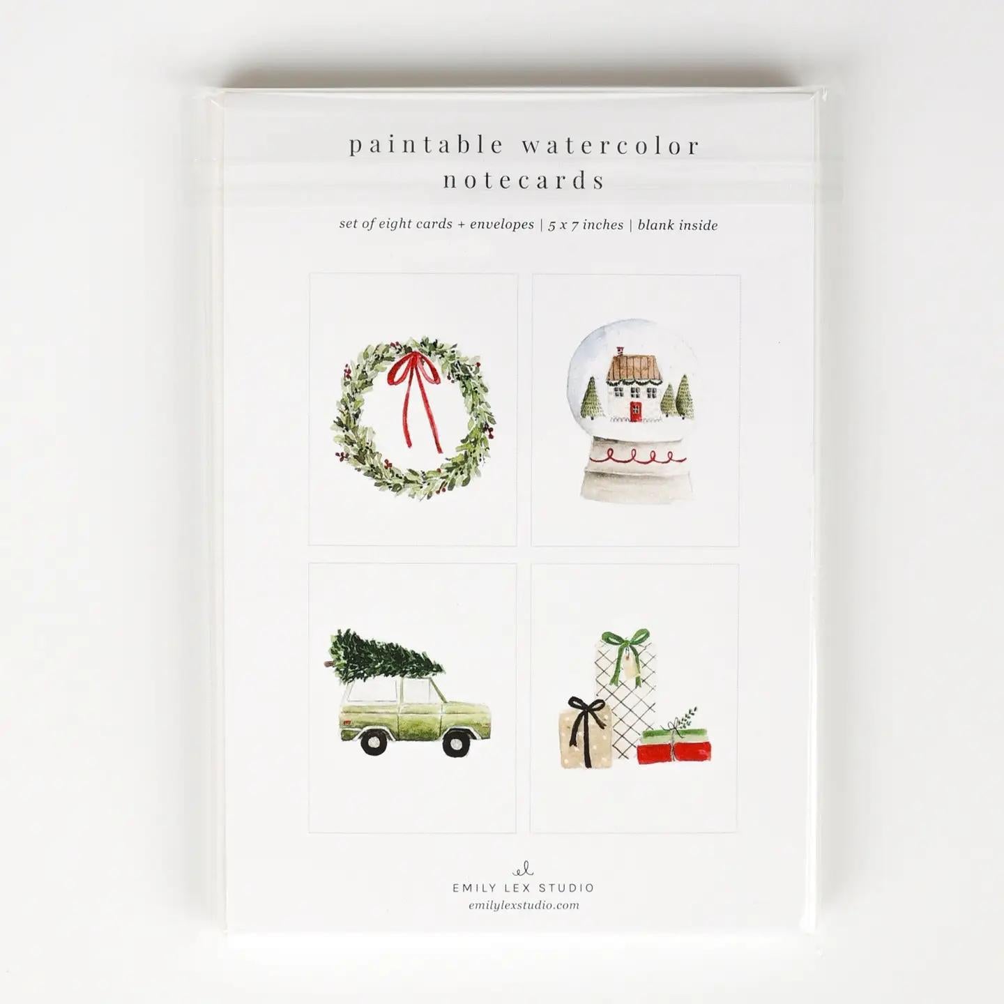 Diy Watercolor Christmas Cards