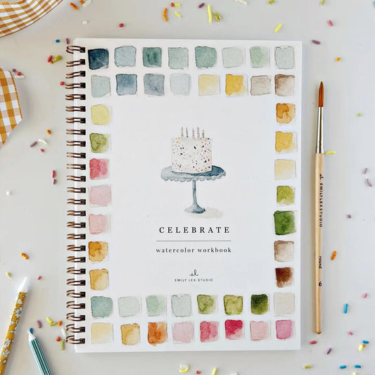 celebrate watercolor book
