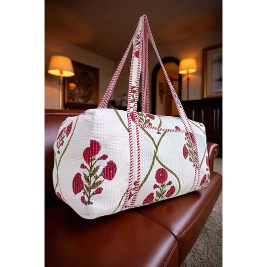 Fall Floral Duffle