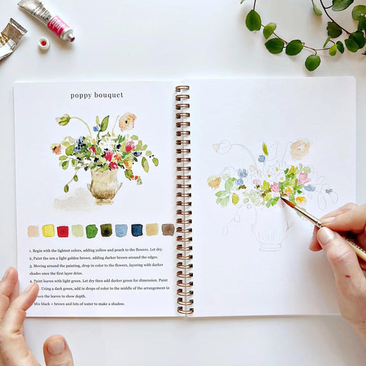 Bouquet Water color books
