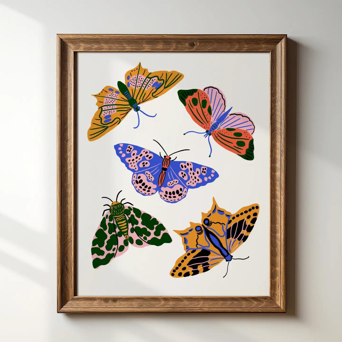 Moth Art Print