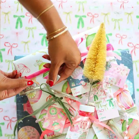 Bow Tree Gift Tag Set