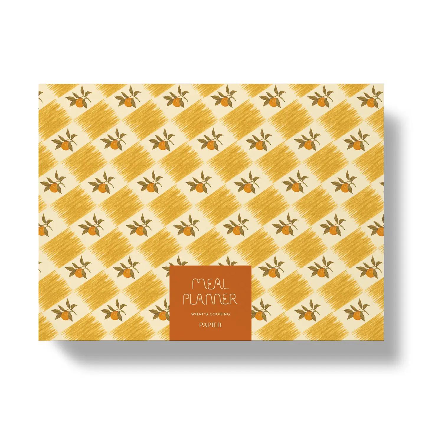 Yellow Meal Planner