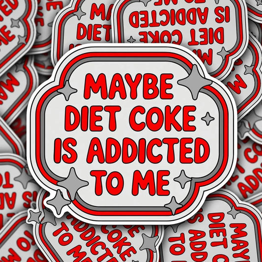 diet coke sticker