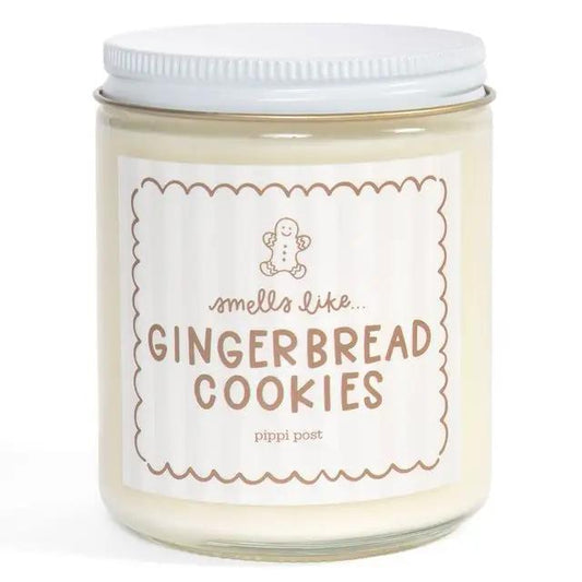 Gingerbread Cookies Christmas Scented Soy Hand-Poured Candle