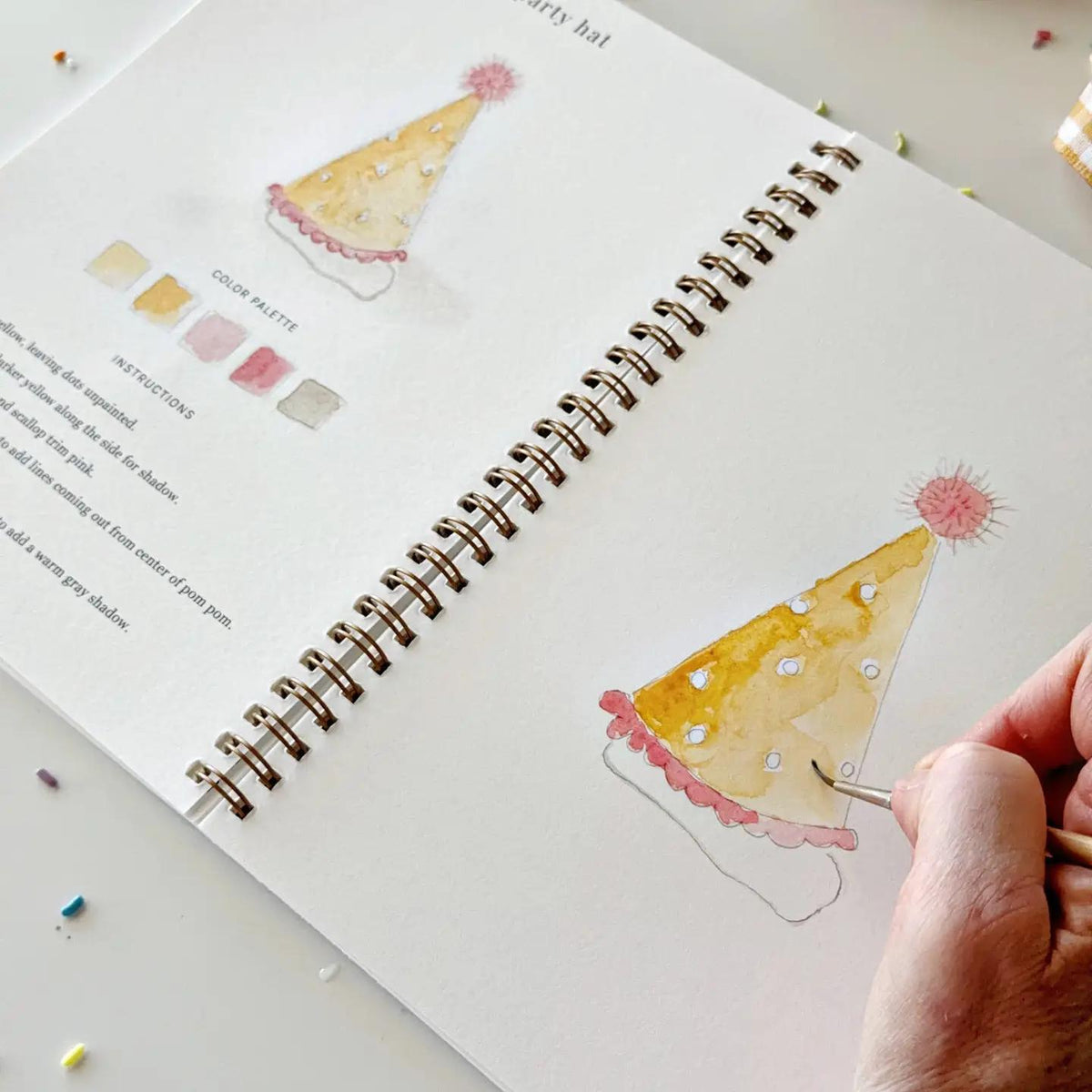 celebrate watercolor book
