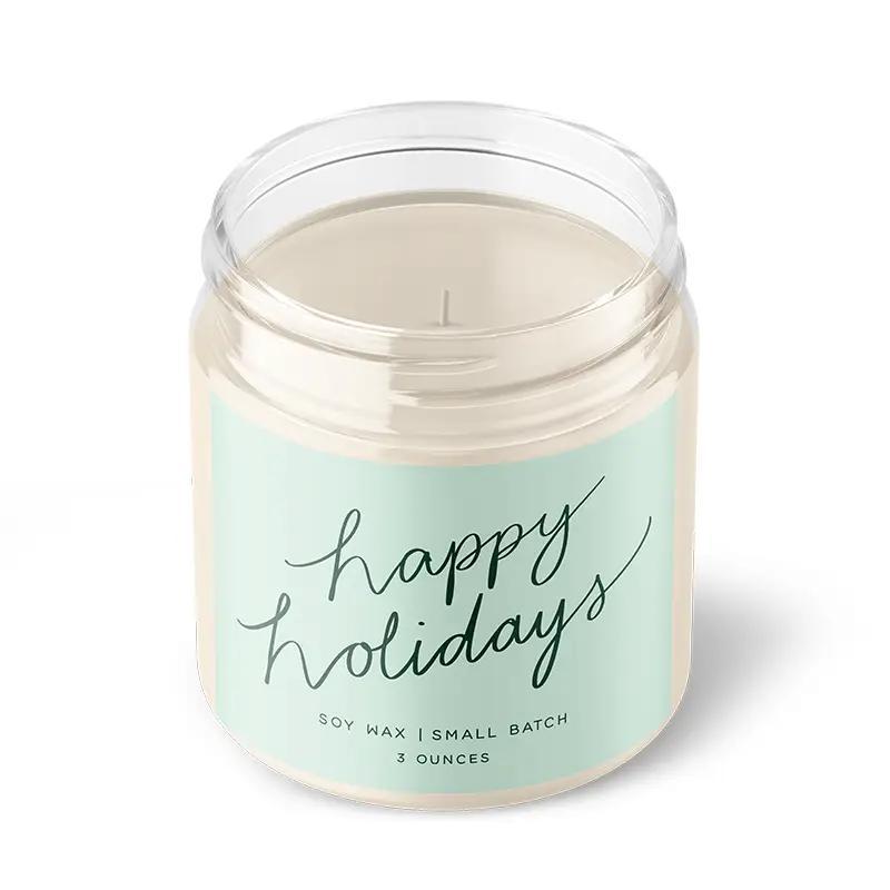 “Amber glass candle labeled TREE FARM surrounded by pine needles and ornaments.”

“Hand-poured soy candle burning beside evergreen branches and twinkle lights.”

“Tree Farm candle styled on a wooden tray with pinecones and a cozy blanket.”